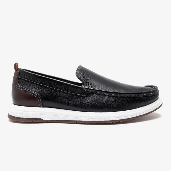 Mocassim Easy Flop Pulse Preto-Preto-44