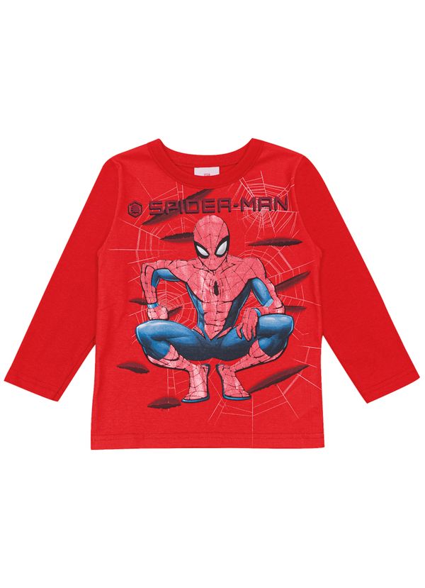 Camiseta infantil menino Homem Aranha Brandili - 10