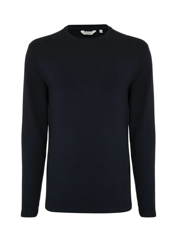 Blusa Comfort Fit Suedine Textura Masculina Individual M