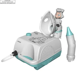 Inalador Compressor Omron InalaKids NE-C703 Bivolt