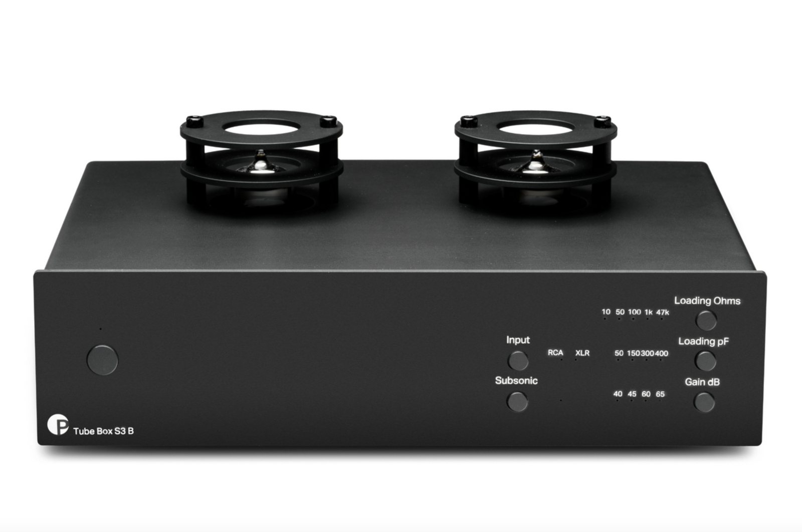 Pro-ject Tube Box S3 B - Pré-amplificador Phono valvulado - Black