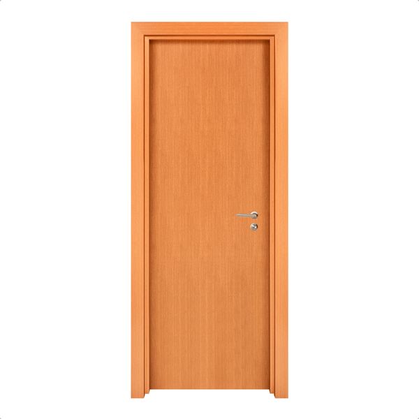 Kit Porta de Madeira 210x72 Direita Batente Regulável 11-19cm Pré Composto Curupixá Rocha
