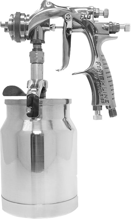 Pistola para pintura de sucção 1,8 mm com caneca 1 L FLG-515 S18 DEVILBISS