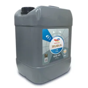 Galão 20 Litros Óleo para Motor à Diesel Mineral Premium Total Rubia TIR 7400 15w40 Acea E7 - API CI-4/SL