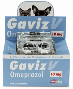 Medicamento Veterinário GAVIZ V Agener 10mg 10 comprimidos