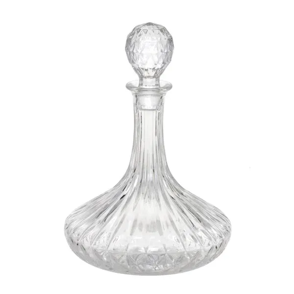 Garrafa Para Licor Vidro Transparente 28x20cm 382018 - Mabruk