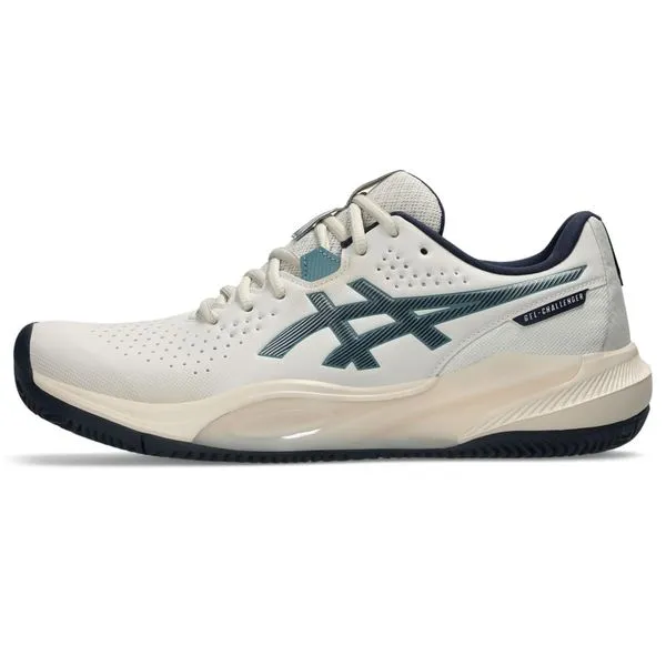 Tênis ASICS Gel-Challenger 15 Saibro - Masculino - Bege/Azul - tam:40