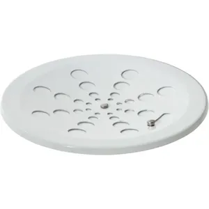 Ralo Grelha Redonda Branca 10cm Sem Caixilho - ESTILMAX