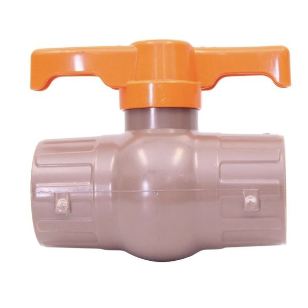 Registro de Esfera com Anel Soldável Krona Registro de Esfera com Anel Soldável PVC 60 mm Krona