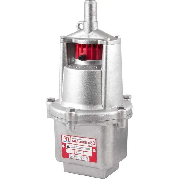 Bomba Submersa Vibratória MOD.650 254V saída 3/4" - ANAUGER