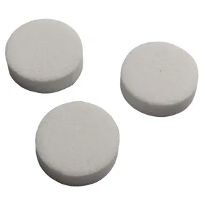 Bolinha Adesiva em EVA Branca 500un Espuma Redonda 15x4mm CD