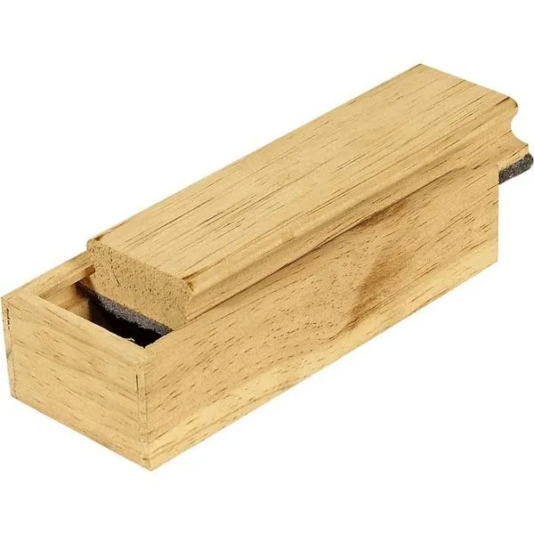Apagador com Porta Giz para Professor Souza Office Pacote com 06 Unidades 18,3cm Apagador com Porta Giz Souza Office para Professor Pacote com 06