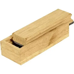 Apagador com Porta Giz para Professor Souza Office Pacote com 06 Unidades 18,3cm Apagador com Porta Giz Souza Office para Professor Pacote com 06