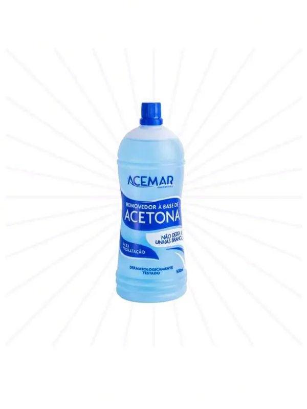 Removedor de Esmalte Acemar 500ml Removedor de Esmaltes Acemar 500ml