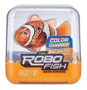 Robô Alive Fish Laranja Fun F0084-8