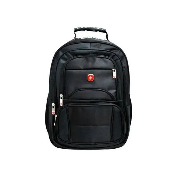 Mochila Executiva Swissland Em Nylon 18" 46cm Preto (MP)