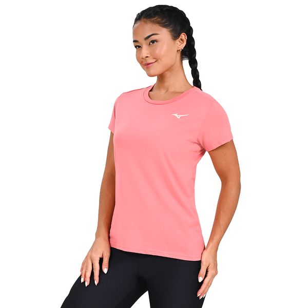 Camiseta Casual Feminina Mizuno G Roxo