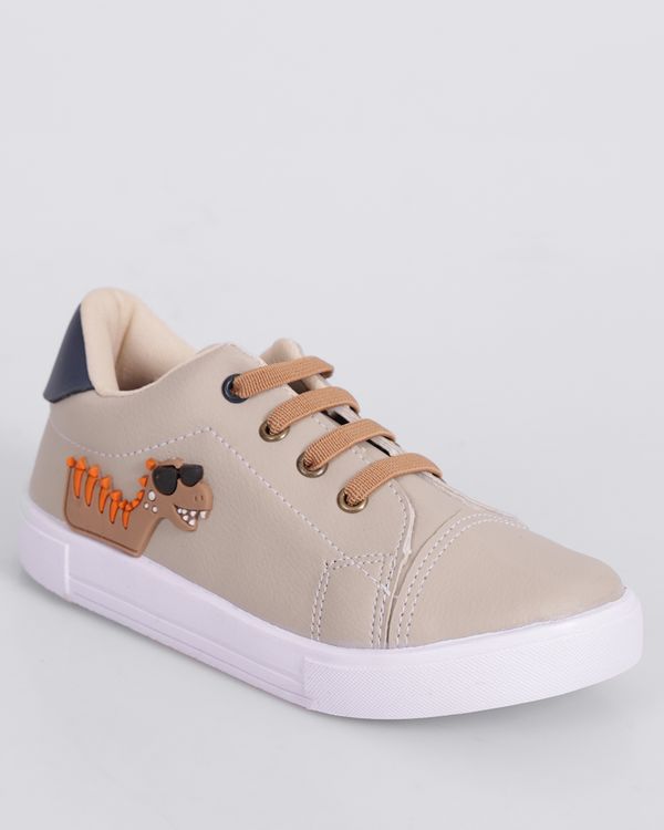 Tênis Infantil Casual Minipasso Bege 21