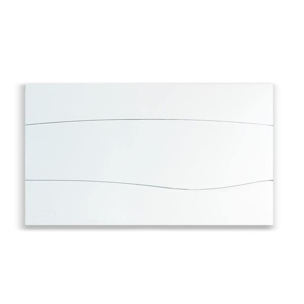 Quadro Distribuição Sobrepor 18 Disjuntores sem Barramento Brum Quadro PVC Disjuntor Sobrepor sem Barramento para 18 Disj Branco