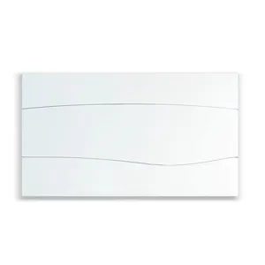 Quadro Distribuição Sobrepor 18 Disjuntores sem Barramento Brum Quadro PVC Disjuntor Sobrepor sem Barramento para 18 Disj Branco