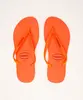 chinelo slim glitter havaianas laranja 33-34