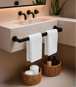 Kit 2 Toalhas De Rosto De Algodão Rovitex Home Branco UN / Branco