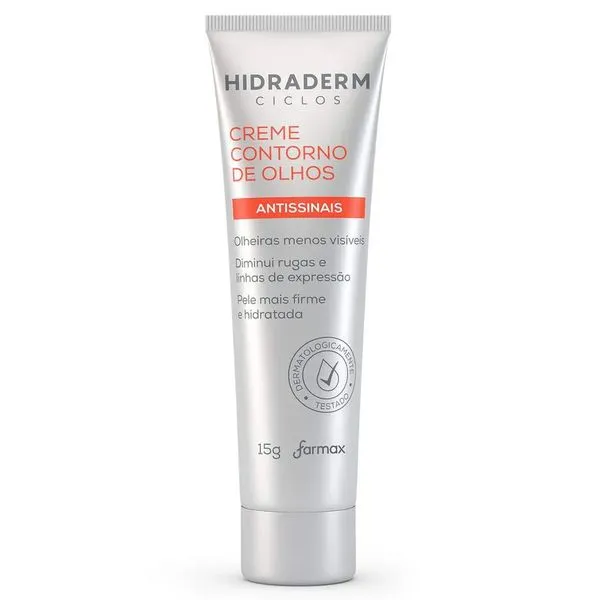 Creme Facial Hidraderm Ciclos Contorno Dos Olhos 15g