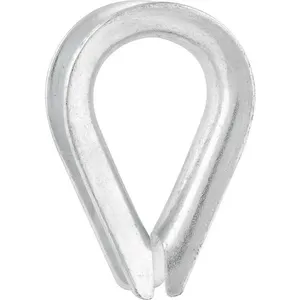 Anilha/Sapatilha para Cabo de Aço 9,53mm 3/8” Zincado - VONDER