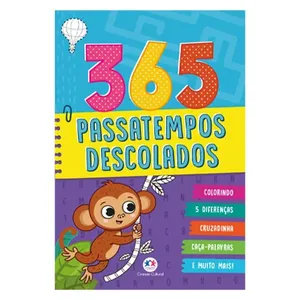 Livro 365 Passatempos Descolados 9788538096641 - Ciranda Cultural