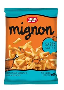 Biscoito Zezê Mignon Galeto 60g BISCOITO ZEZE 60G MI