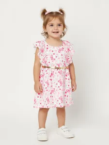 Vestido Malha Infantil Para Menina - PINK 3