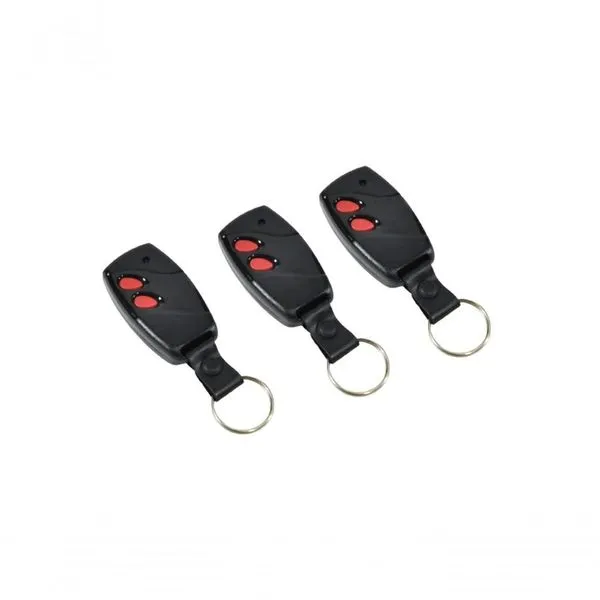 Kit 3 Controles Remotos Copiadores 2 Botões 433MHz para Alarme e Motor Compatível com Diversas Marcas Hombrus Kit 3 Controles Copiadores 2 Botões 433MHz para Alarme e Motor Hombrus