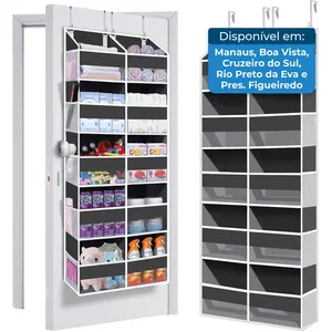 Organizador Suspenso para Porta Uviahomi Suporta 36Kg Cinza A-MBI