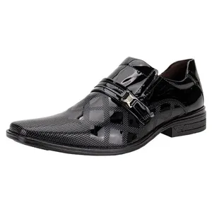 Sapato Masculino Social Bkarellus TR97 VERNIZ/PRETO 01 40