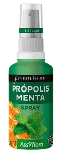 Spray de Própolis Premium Assiflora Sabor Menta 30ml