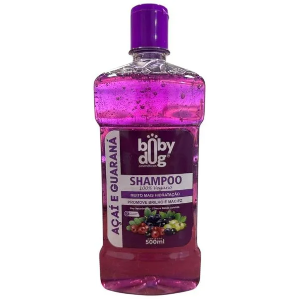 Shampoo Para Pet Boby Dog Vegano Açaí E Guaraná 500ml (MP)