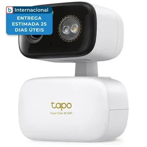 Câmera de Segurança Tapo Movimento 360° Modo Noturno Colorido C236 A-MBI