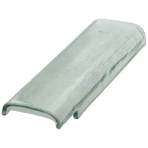 Telha de Vidro Texturizada Plan Capa 10011-01080001 46x16x12cm Proteção UV 80% Reciclado Ibravir Telha de Vidro Texturizada Plan Capa 10011-01080001 46x16x12cm Ibravir