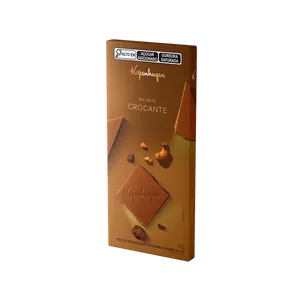 Tablete ao Leite com Crocante de Castanha de Caju 90g