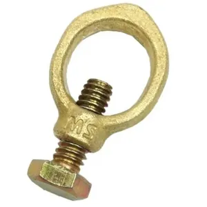 Presilha para Haste Cobreada 300050 Conector para Aterramento Ms Artefatos Presilha para Haste Cobreada 300050 para Aterramento Ms Artefatos