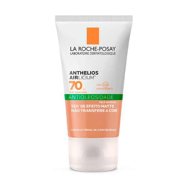 Protetor Solar Facial La Roche-Posay Anthelios Airlicium FPS70 Pele Morena 40g