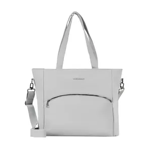 Bolsa Executiva Feminina Donna Cinza U / Cinza