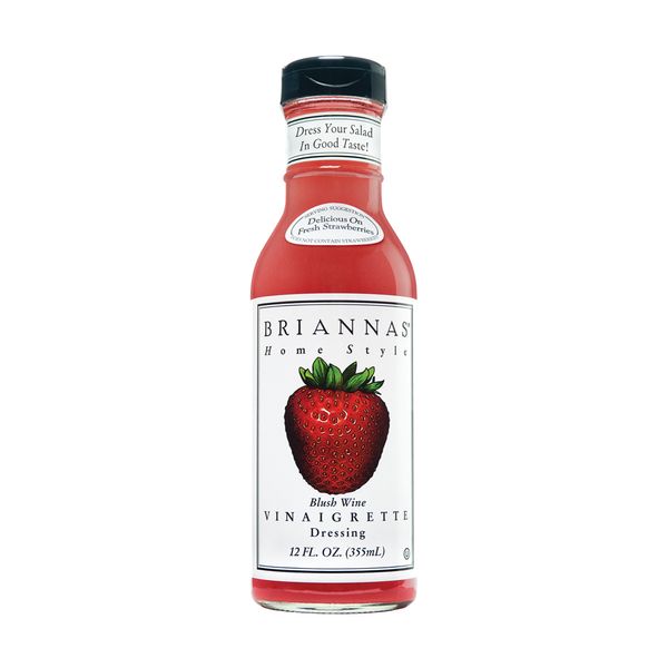 Molho para Salada Briannas Blush Wine Vinaigrette 355ml