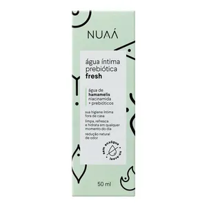 Água Intima Probiótica Nuaa Fresh Sem Perfume 50ml