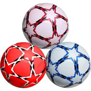 Bola de Futebol DV80135 para Partidas Casuais com Material Resistente em PVC e Cores Sortidas Bola de Futebol DV80135 com Material Resistente em PVC para Lazer e Treinos em Cores Sortidas