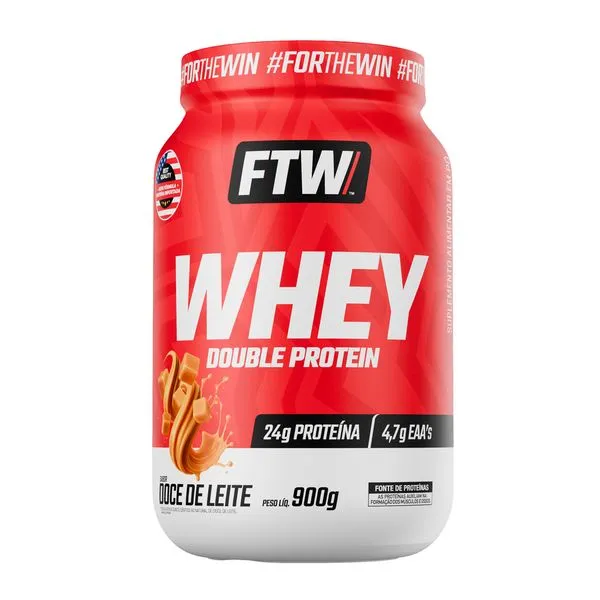 Whey Double Protein Sabor Doce de Leite 900g