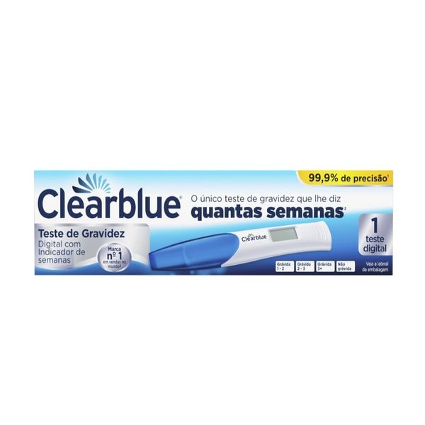 Teste de Gravidez Clearblue Digital