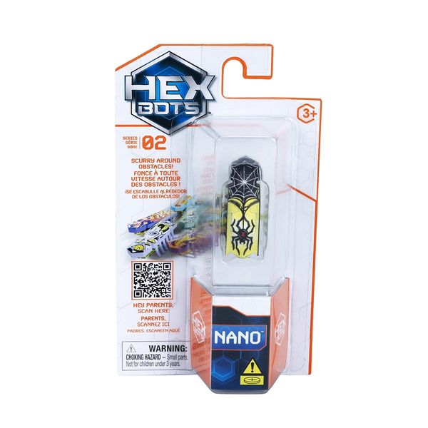 Hex Bots - Nano Bot Pintura Aranha - Sunny