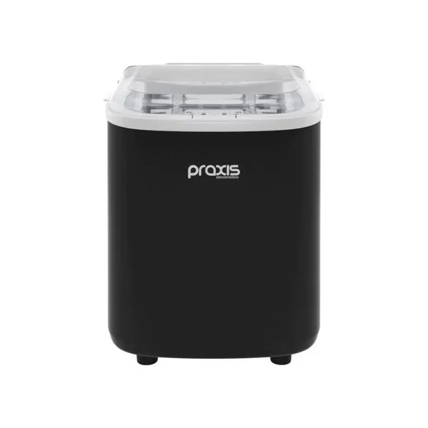Máquina de Gelo Praxis MGP12 12kg 24h 1,2L Compacta com Produção Rápida Preta 110V Máquina de Gelo Praxis MGP12 12kg em 24h Reservatório 1 e 2L Preta 110V