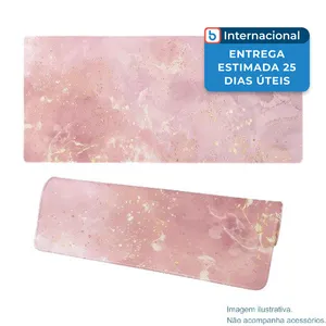 Mousepad Brecoy Marble 80X30 Rosa A-MBI